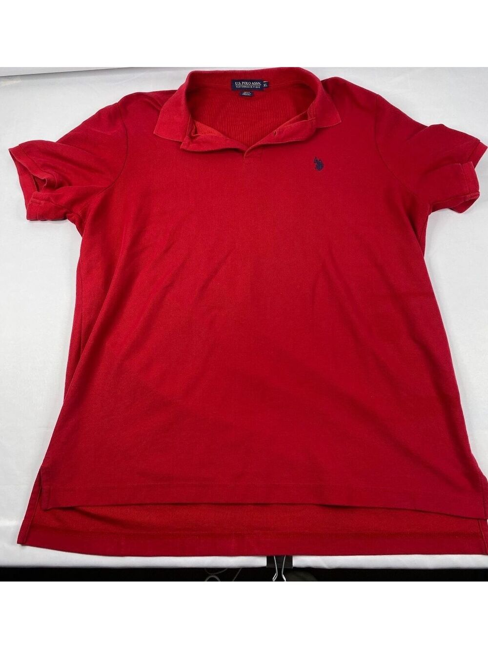 St. John's Bay red polo shirt size XL